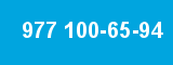 977 100-65-94 977 100-65-94